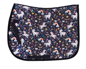 Factory OEM Soft Wool Half Saddle Pad Horse Riding Saddlery with logo English Riding Dressage Horse Saddle Pads - Product Image 5