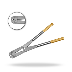 Cortador de Clavijas TC de Alta Resistencia con Inserto, Instrumento Quirúrgico Ortopédico de Tamaño Estándar para Cortar Alambres - Product Image 1
