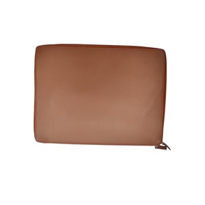 Custom Logo Genuine Leather Padfolio Business Portfolio <b>File</b> Folder Durable Portable Office Accessories Organizer Large Capacity - Product Image 4