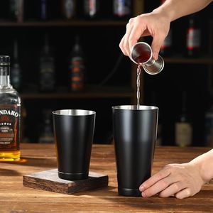 Juego de Coctelera Boston de Acero Inoxidable, Color Negro, Kit de Herramientas Profesionales para Bar, Ideal para el Hogar, Fiestas y Restaurantes - Product Image 2