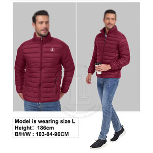 Chaqueta Acolchada Transpirable con Logotipo Personalizado, Chaqueta de Invierno de Nailon/Poliéster de Alta Calidad, Superventas - Product Image 6