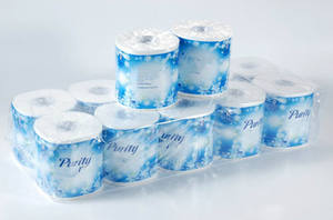 100%Virgin Wood White 2-ply Customize Eco Friendly Embossed Toilet <b>Paper</b> - Product Image 3