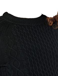 <b>Oversized</b> Branding Pullover Zipper Sweater Plus Size Anti-Pilling <b>Women's</b> Custom Half Zip Sweatshirts for <b>Woman</b> - Product Image 4