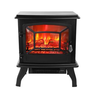 SF507 Caminetto Elettrico Indipendente da 17 Pollici 1400W con Fiamma Monocolore e Pulsante a Bilanciere per il Riscaldamento - Product Image 2