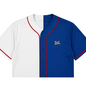 เสื้อเบสบอลแบบกำหนดเองได้ แขนสั้น ยูนิเซ็กซ์ สีตัดต่อ ปักโลโก้ ทรงปกติสำหรับผู้ใหญ่ ผลิตจากโพลีเอสเตอร์ 100% แห้งเร็ว - Product Image 5