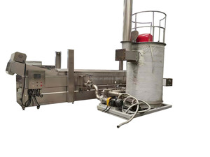 Freidora automática con calentador de gas, máquina freidora, máquina freidora de patatas fritas ampliamente aplicable - Product Image 2