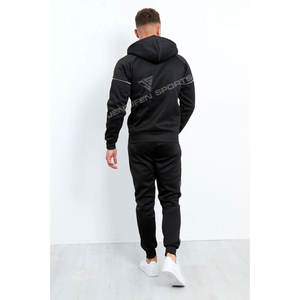 Ventes en gros de sweats à capuche et de survêtements pour hommes, cordon de serrage, uni, 100% polyester, vêtements de sport chauds pour l'hiver, unisexe - Product Image 5