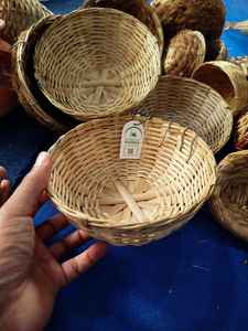 Casas para Pájaros de Bambú Natural Hechas a Mano de Alta Calidad, Decoraciones Creativas para Jardín Exterior, Transpirables, Ecológicas, para Todas las Estaciones - Product Image 6