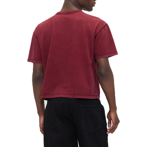 เสื้อยืดสตรีทแวร์ผู้ชายทรงโอเวอร์ไซส์ ผ้าคอตตอนพรีเมียมเนื้อหนา - Product Image 4