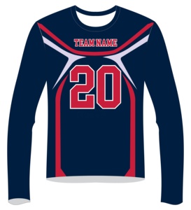 Chemise de compression à manches longues pour hommes OEM Summer Breathable Quick Dry - Product Image 2