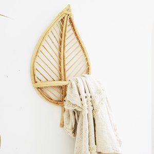 Porte-serviettes en rotin mural, fonctionnel, à anneau, pour l'organisation de la maison, au prix le plus bas - Product Image 3