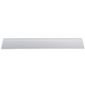 Rampa per soglia porta regolabile in alluminio da 2,5 cm (1 pollice) con capacità di carico di 360 kg per sedie a rotelle e dispositivi di assistenza - Product Image 1