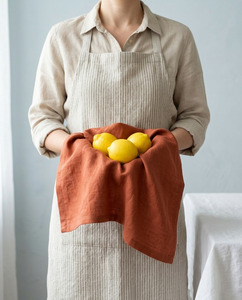 <b>Orange</b> Soft Cotton <b>Tea</b> <b>Towel</b> Quick-Dry Eco-Friendly Disposable for Kitchen Use - Product Image 3