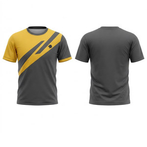 Camisetas de Hombre de Último Diseño, MOQ Bajo, Hechas de Algodón, Camisetas Casuales de Tacto Suave, Tops de Verano para Hombre, Venta al Por Mayor - Product Image 1