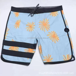 Short de bain décontracté pour hommes de l'usine chinoise Pantalon de plage d'été à séchage rapide Vente chaude Amérique Europe Short de bain de surf tissé - Product Image 4