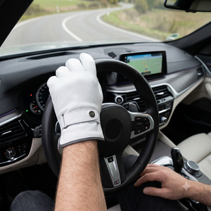 Premium Quality Customizable Soft Sheep Grain Leather JNM SAFETY <b>Driver</b> <b>Glove</b> CE Certification Anti-Slip Heat Resistance - Product Image 2