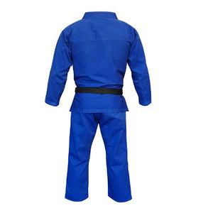 Kimono de BJJ en coton et polyester pour adultes Elemental, avec ceinture noire offerte, vêtements d'arts martiaux pour Taekwondo, Karaté, Judo, Fortleo - Product Image 2