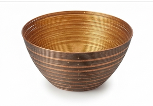 Premium <b>Aluminum</b> Antique Colour Wire <b>Mesh</b> Food Safe Fruit Bowl Hot Sale Cheap Metal Serving Bowl with Wire <b>Mesh</b> Antique Color - Product Image 3