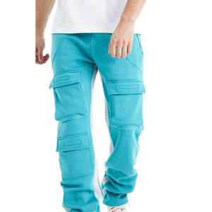 Pantalon de jogging haute performance pour hommes, conçu pour l'entraînement, avec tissu à séchage rapide et coupe ajustée, respirant. - Product Image 5