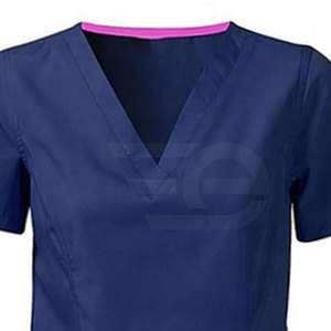Tenues médicales légères et respirantes, vêtements de travail professionnels confortables pour infirmières, ensembles de blouses 100% coton, personnalisables - Product Image 5