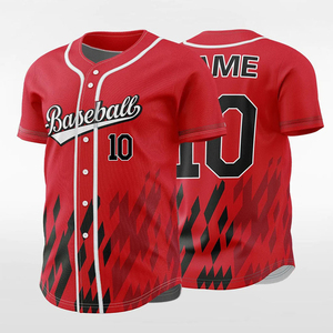 Maillot de baseball tendance à manches courtes, nouveau style, chemises de baseball en promotion, service OEM ODM personnalisé - Product Image 6