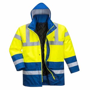Chaqueta de Seguridad Reflectante para Hombre, Impermeable, de Alta Visibilidad, para Trabajo de Construcción, Resistente al Viento, Modelo 2026 - Product Image 1