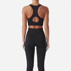 Conjunto de Yoga para Mujer Aura Athletica, 2 Piezas, Leggings de Cintura Media, Top Deportivo con Cuello Redondo, Transpirable, Ecológico - Product Image 2