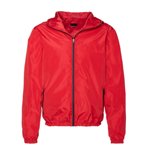 New Design Wholesale Men's Nylon Windbreaker Jacket Custom Logo Breathable Zip Up <b>Mesh</b> Lining Waterproof Windbreaker Jacket - Product Image 1