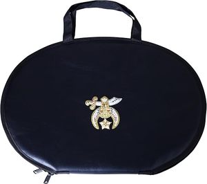 <b>Masonic</b> Shriner Chain Collar <b>Case</b> Soft Padded Lining with Hand Made Logo Fabric type Durable Soft Material - Product Image 1