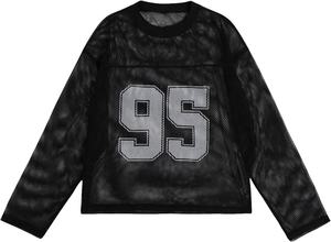 Camiseta deportiva de malla transpirable de secado rápido para correr, gimnasio, fútbol, baloncesto, uniforme de entrenamiento. - Product Image 2