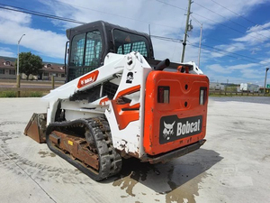 Cargadora de orugas compacta T450 2021 con cabina cerrada, máquina de construcción de alto rendimiento - Product Image 6