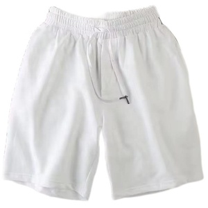 2026 Summer <b>Three</b>-<b>Quarter</b> Sport <b>Shorts</b> for <b>Men</b> 100% Cotton Mid Waist Casual Beach Pants - Product Image 1