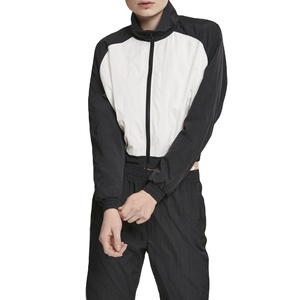 แจ็คเก็ตกันลมสำหรับผู้หญิงเสื้อกันลมกันลมบริการโลโก้ตามสั่ง - Product Image 3