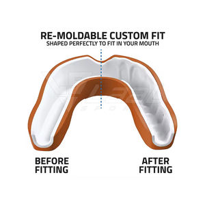 Protector Bucal Deportivo Profesional de Fábrica, Diseño y Tamaño Personalizados con Logotipo, Protección Bucal para Boxeo, MMA, Adultos - Product Image 4