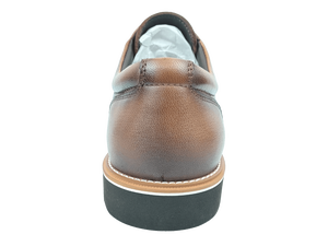 Chaussures habillées Dlords Gad Penny pour hommes, à bout pointu, à lacets, semelle en caoutchouc antidérapante, taille 27, couleur unie, pour le bureau et la carrière - Product Image 4