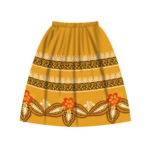 Premium Quality Women's Top Trendy Floral Embroidery A-Line Short <b>Skirt</b> <b>Elastic</b> Waist Pleated Mini Streetwear Casual Style - Product Image 3