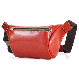 Pochette de ceinture en cuir véritable durable avec ajustement réglable à la taille, plusieurs compartiments de rangement et fermeture éclair sécurisée pour un usage quotidien - Product Image 4