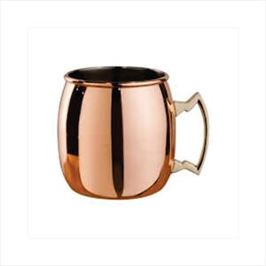 Fine Qualité Pur Cuivre Moscou Mule Tasses 16 oz Fait À La Main Surface Martelée En Gros - Product Image 6