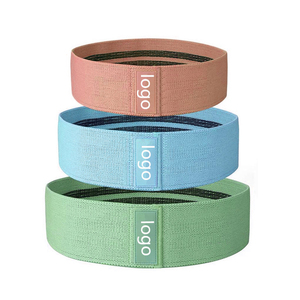 High Quality Custom Resistance <b>Band</b> Breathable Polyester Fabric Hip Circle <b>Bands</b> Loop <b>Workout</b> Training Resistance <b>Band</b> Wholesale - Product Image 1