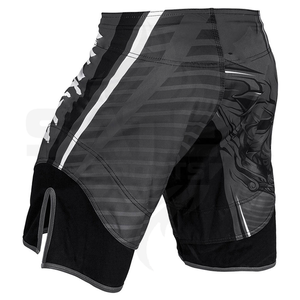 Shorts de MMA Sublimados Baratos al por Mayor para Hombre/ Shorts de Boxeo MMA con Logotipo Personalizado Profesional de Fábrica - Product Image 4