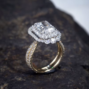 Anillo de Compromiso Clásico con Diamante de Corte Ovalado, Engaste de Garras, Joyería Fina para Mujer - Product Image 5