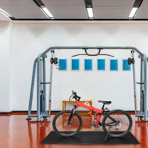 เสื่อป้องกันพื้นอุปกรณ์กีฬาพีวีซีสีดำ YF 200*90*0.6ซม. - Product Image 2