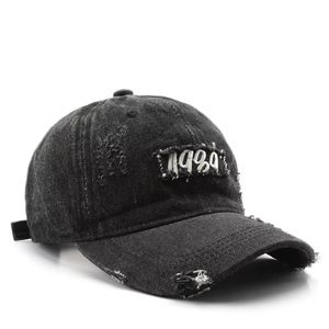 Gorra de béisbol vintage japonesa para hombre, estilo vaquero deportivo, lavada, con letras bordadas, protección solar para viajes y uso urbano. - Product Image 4