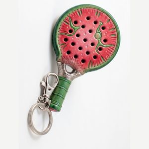 Llavero de Raqueta de Pádel de Goma Duradera de Primera Calidad para Todas las Estaciones, Regalo de Recuerdo con Logotipo Personalizado y Empaque para Clubes Deportivos - Product Image 6