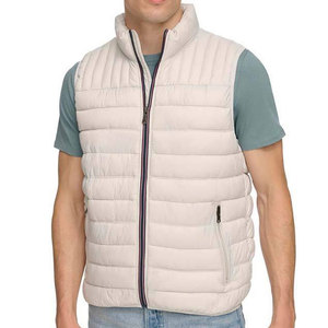 Veste matelassée pour homme Econex Sports, à capuche, col montant, fermeture éclair, coupe-vent, style décontracté, couleur unie, matière polyester - Product Image 1