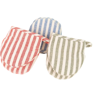 Maniques de cuisine en coton imprimé résistantes à la chaleur, imperméables et lavables au lave-vaisselle, écologiques pour la cuisson et la pâtisserie - Product Image 1