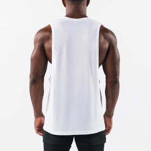 Camiseta sin Mangas para Hombre de Alta Calidad, Ropa Deportiva para Gimnasio y Entrenamiento, Transpirable, Fabricante OEM ODM - Product Image 5