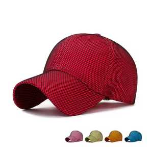 Gorra deportiva de malla transpirable, sombrero ajustable unisex para exteriores, primavera y verano, para adultos, color amarillo - Product Image 2