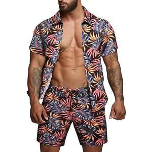 Camisa de Verano para Hombre, Estilo Exótico, Manga Corta, Tejida, Hiphop, Casual, Antiarrugas, Transpirable, Ecológica, Estampada - Product Image 2