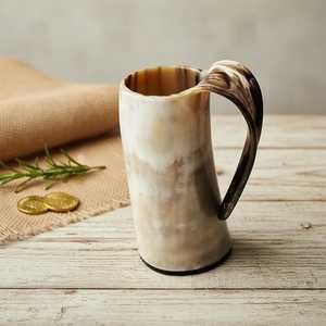 Auténtica taza de cerveza de cuerno de búfalo, regalo para padrinos de boda, padrino de honor, regalos de Juego de Tronos para hombres, jarra vikinga. - Product Image 1